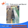 PVC cylinder twin screw extruder